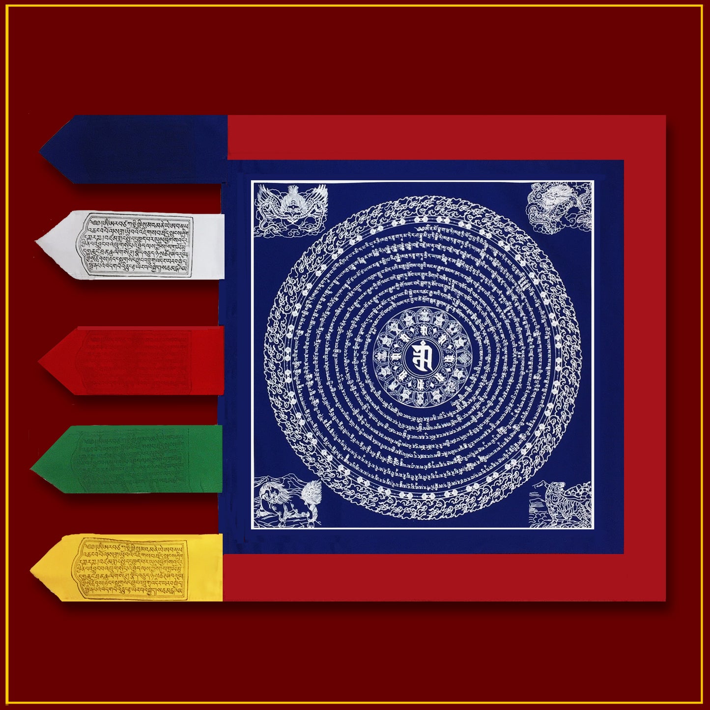 Tsuktor Namgyalma - Blue 27"x 27"