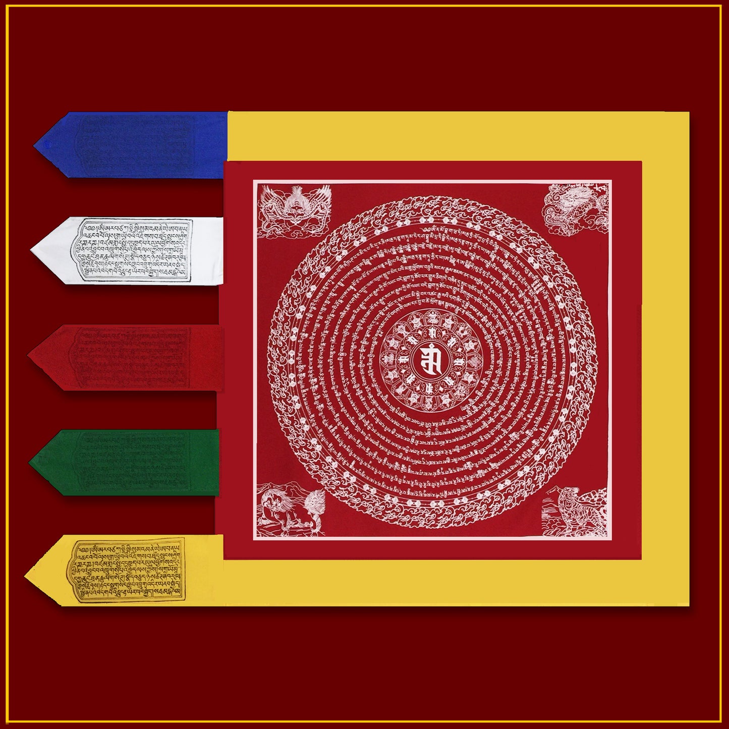 Tsuktor Namgyalma - Red 27"x 27"
