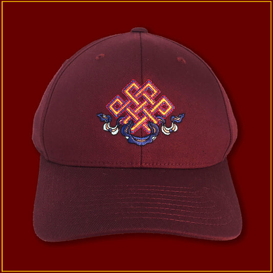 Knot of Eternity - Maroon (Small or Adjustable)